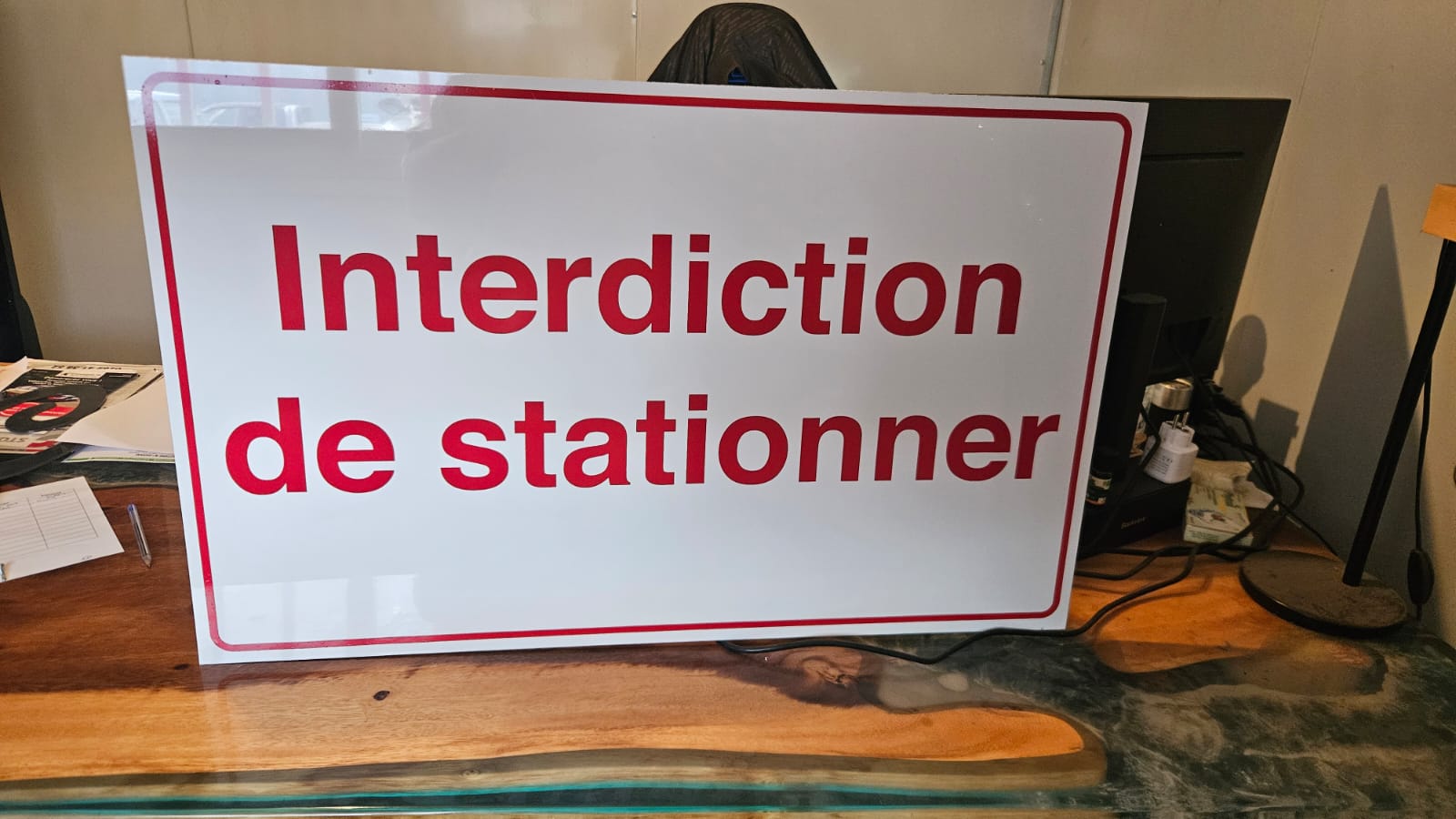 Panneau interdiction de stationner